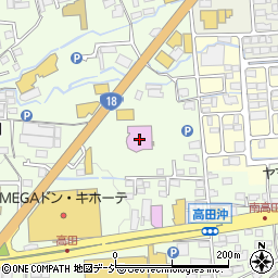 長野県長野市高田南高田1724周辺の地図