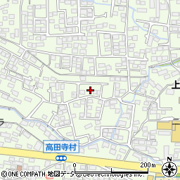 長野県長野市高田川端750周辺の地図