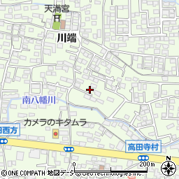 長野県長野市高田780周辺の地図