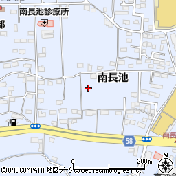 長野県長野市南長池周辺の地図