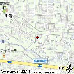 長野県長野市高田747周辺の地図