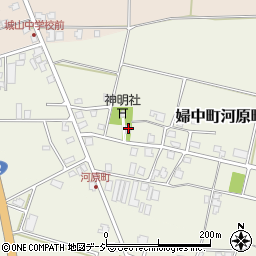 富山県富山市婦中町河原町186周辺の地図