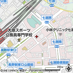 Ｊネットレンタカー長野駅東口店周辺の地図