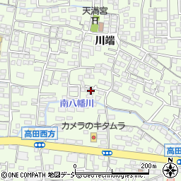 長野県長野市高田川端786-3周辺の地図