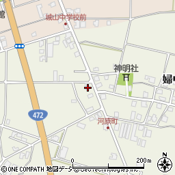 富山県富山市婦中町河原町457周辺の地図