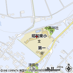 昭和東学童クラブ周辺の地図