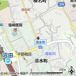 関越交通株式会社　沼田営業所タクシー担当周辺の地図