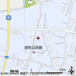 富山県砺波市柳瀬608周辺の地図