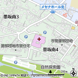 文化会館周辺の地図