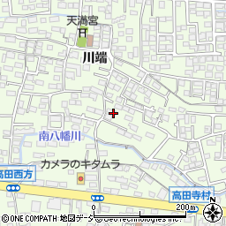 長野県長野市高田779周辺の地図