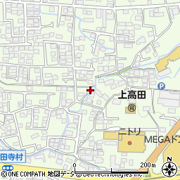 長野県長野市高田754周辺の地図