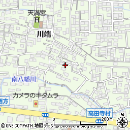 長野県長野市高田川端775周辺の地図