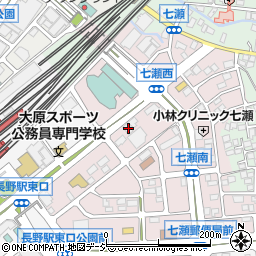 長野県長野市七瀬2周辺の地図