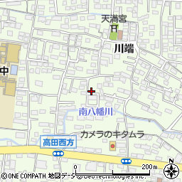 長野県長野市高田827周辺の地図