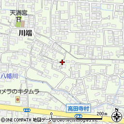 長野県長野市高田川端745周辺の地図