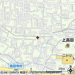 長野県長野市高田川端752-16周辺の地図