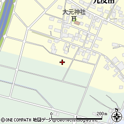長野県須坂市九反田周辺の地図