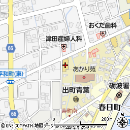 富山ダイヤモンドモータース砺波店周辺の地図