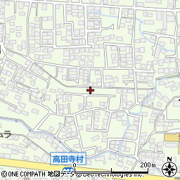 長野県長野市高田746-15周辺の地図