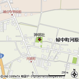 富山県富山市婦中町河原町182周辺の地図