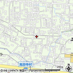 長野県長野市高田746-14周辺の地図