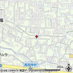 長野県長野市高田746-16周辺の地図