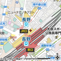 ＭＩＤＯＲＩ　長野店周辺の地図