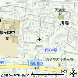 長野県長野市高田838周辺の地図