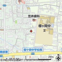 長野県長野市高田923周辺の地図