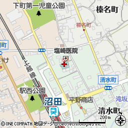 萩原旅館周辺の地図