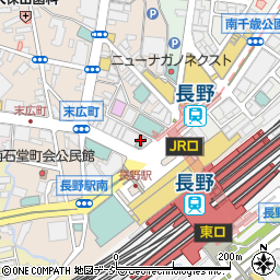 美味門 うまいもん 長野駅前店周辺の地図