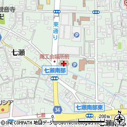 長野商工会議所周辺の地図