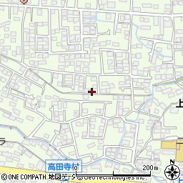 長野県長野市高田川端720-13周辺の地図