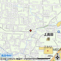 長野県長野市高田川端703周辺の地図