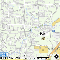 長野県長野市高田702-3周辺の地図