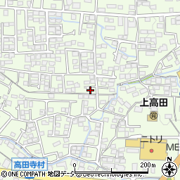長野県長野市高田川端718-20周辺の地図