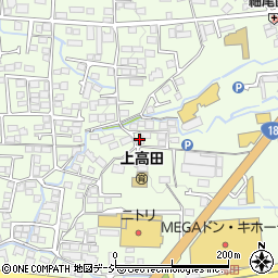 長野県長野市高田1444周辺の地図