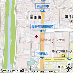 ＮＢＳ長野放送周辺の地図