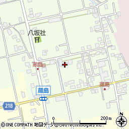 富山県富山市婦中町蔵島219周辺の地図