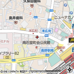 河合塾マナビス　長野駅前校周辺の地図