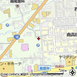 長野県長野市高田南高田1702周辺の地図