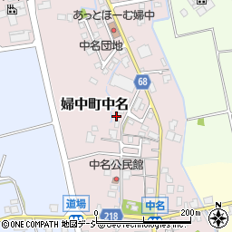 富山県富山市婦中町中名1438周辺の地図