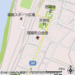 福島町公会堂周辺の地図