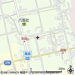 蔵島工業周辺の地図