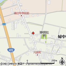 富山県富山市婦中町河原町172周辺の地図