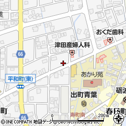 株式会社双葉商会砺波支店周辺の地図