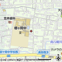 長野県長野市高田908周辺の地図