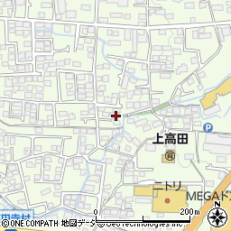 長野県長野市高田702-2周辺の地図