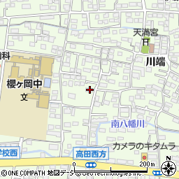 長野県長野市高田849周辺の地図