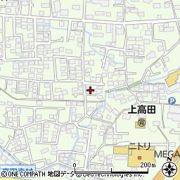 長野県長野市高田702-1周辺の地図